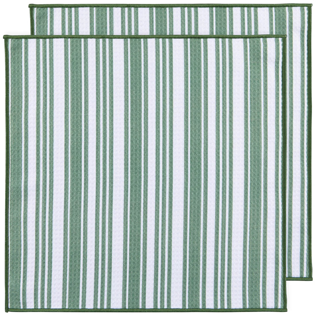 Danica Elm Green Recycled Microfibre Dishcloths – Set of 2