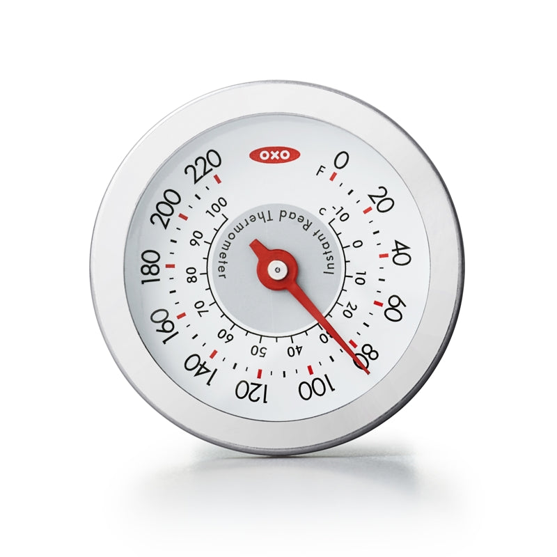 Instant Read Thermometer – Stainless Steel with Probe Cover