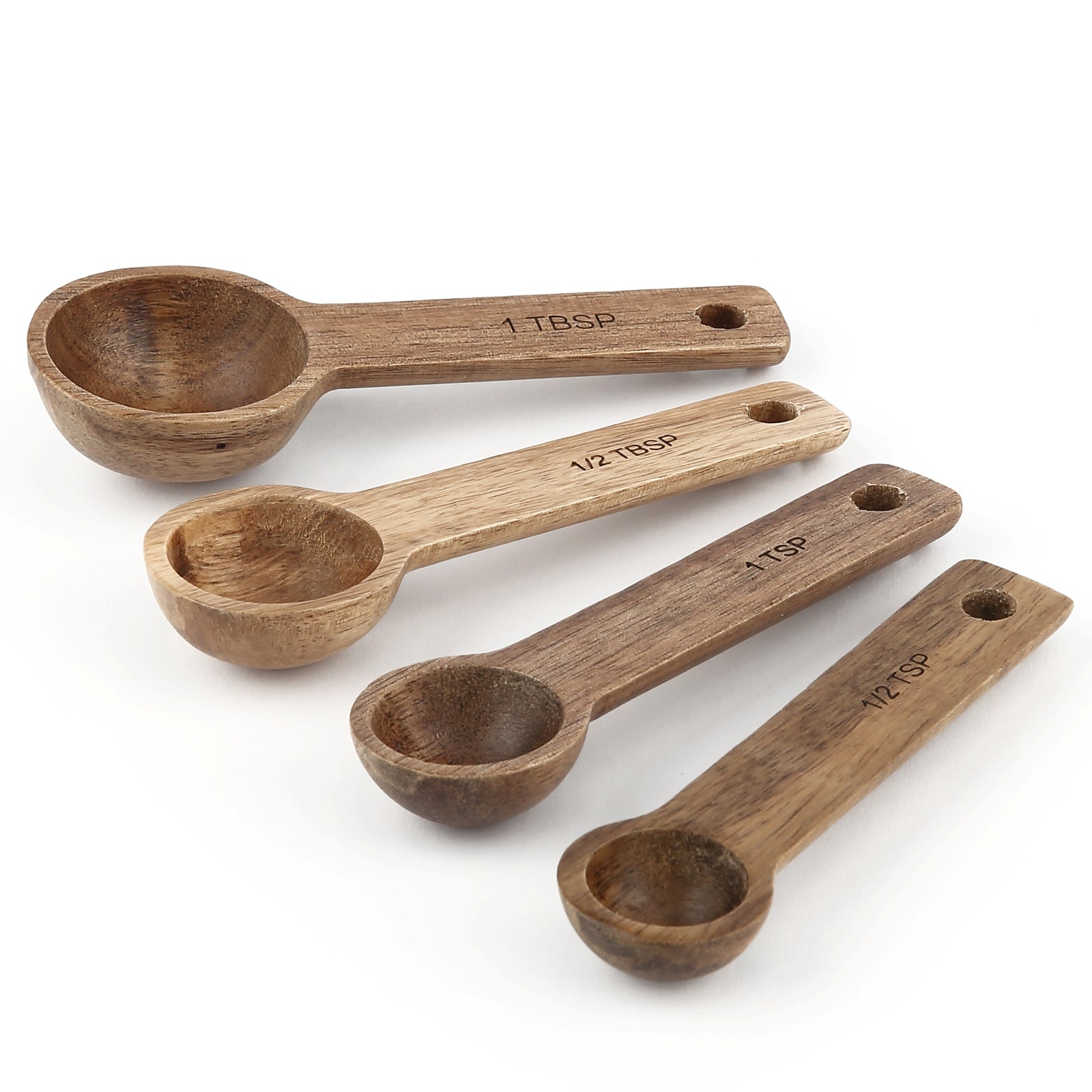 Danesco - Acacia Measuring Spoons - set of 4