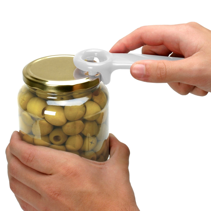 Brix Jarkey - Opens Jars Like Magic - Best Seller (White)