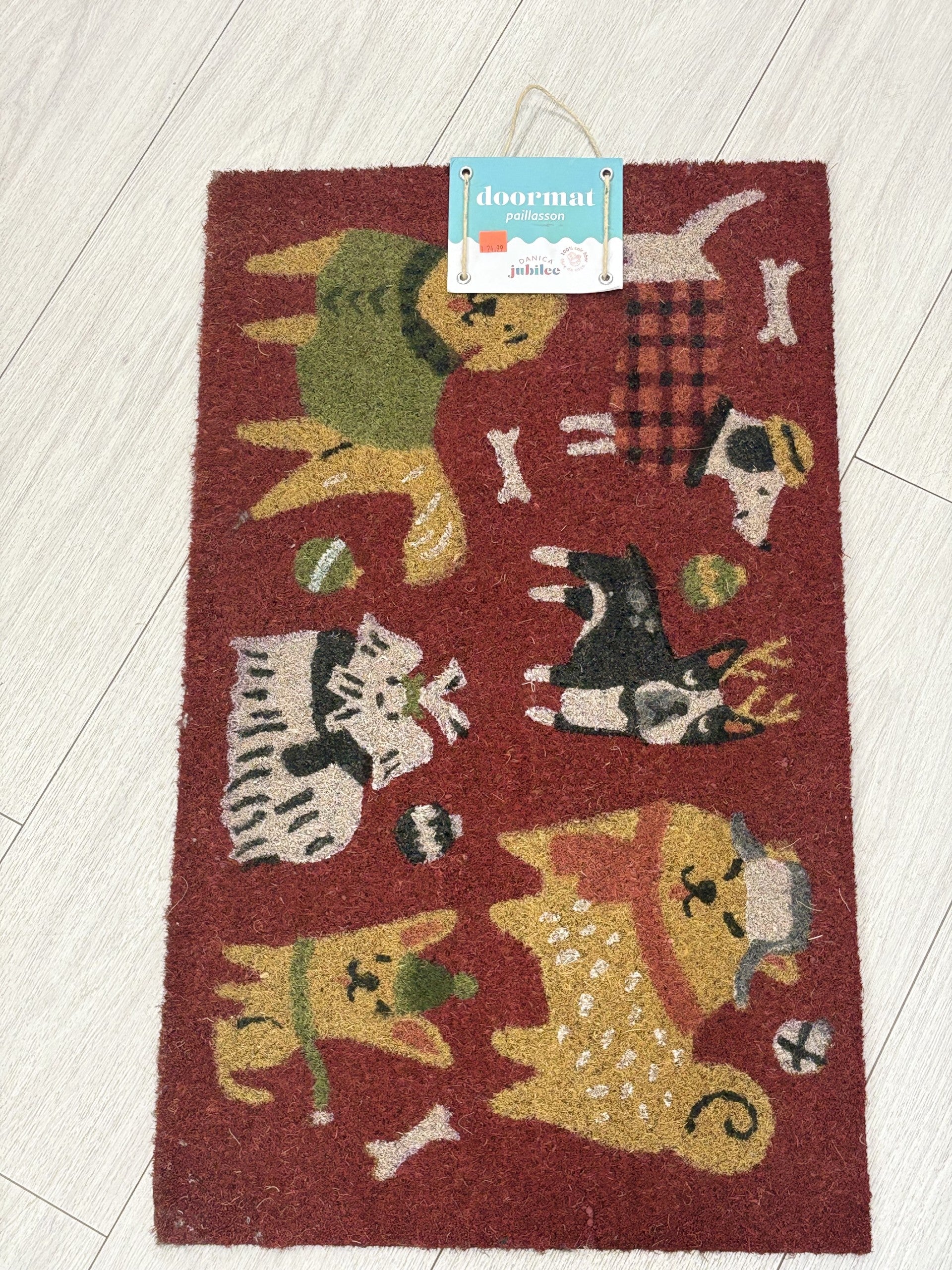 Danica Free Range Doormat - Dogs
