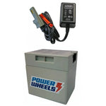 Batterie de rechange Power Wheels grise ou grise 12 V avec chargeur OEM