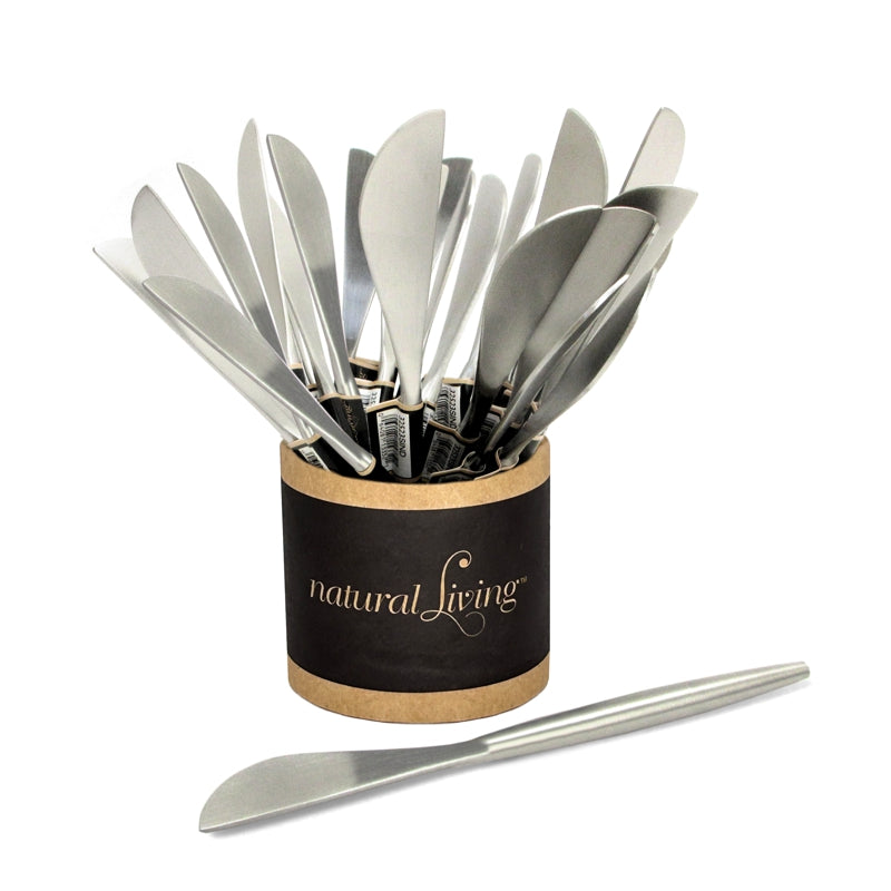 Natural living Small Stainless Steel Appetizer Spreaders