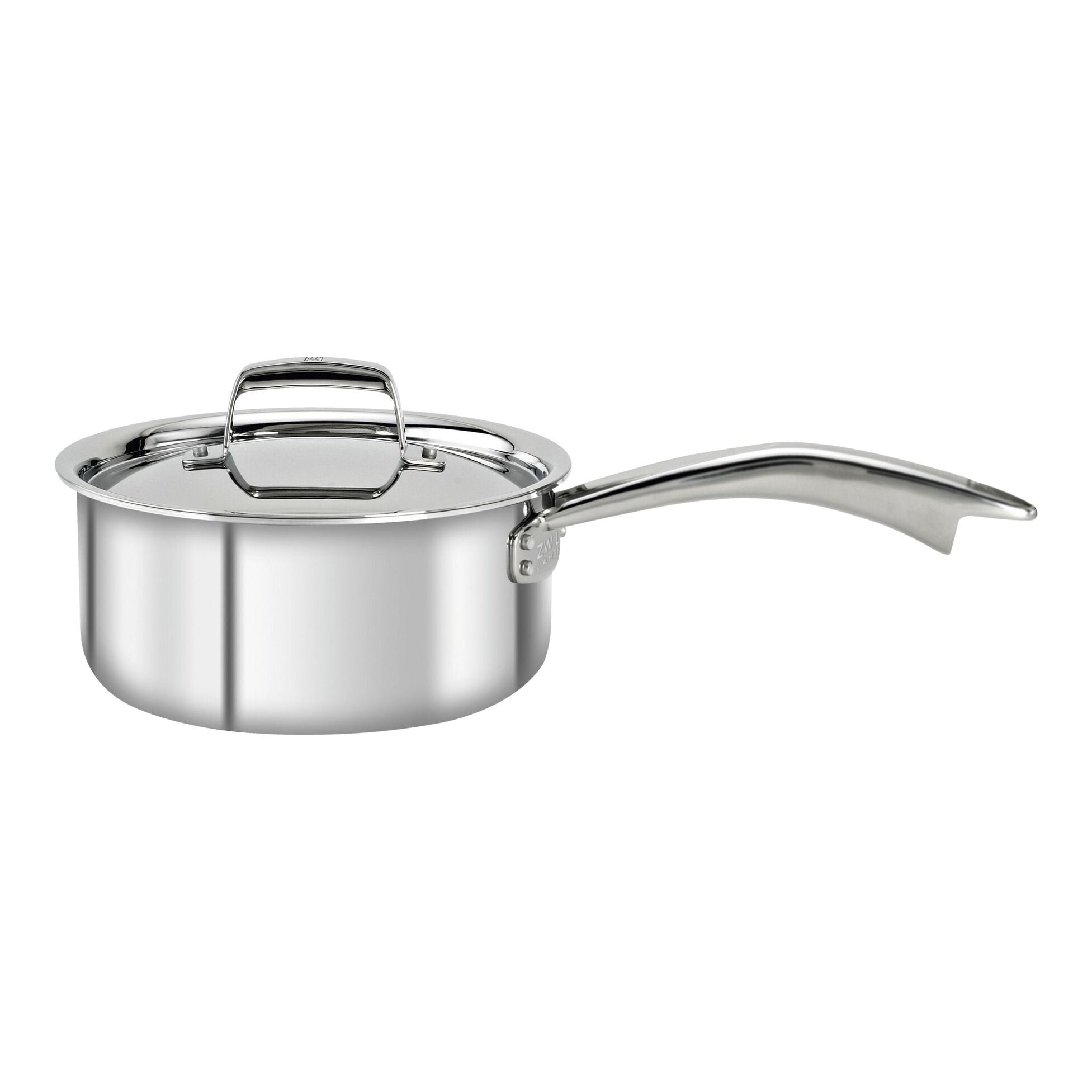 Casserole en acier inoxydable avec couvercle Zwilling JA Henckels - TruClad 2,8 litres