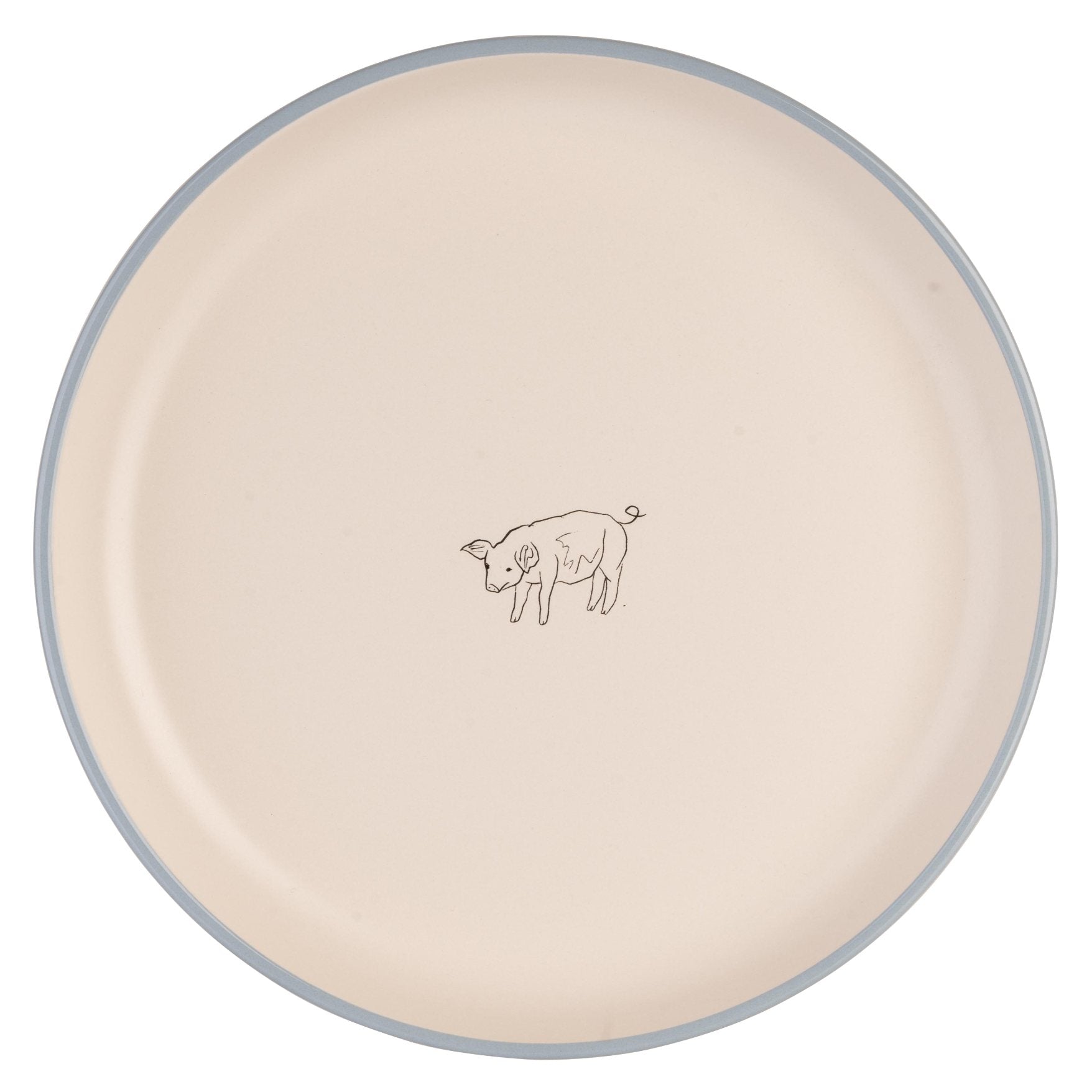 Woodbury Lane Side/Salad Plate Piglet