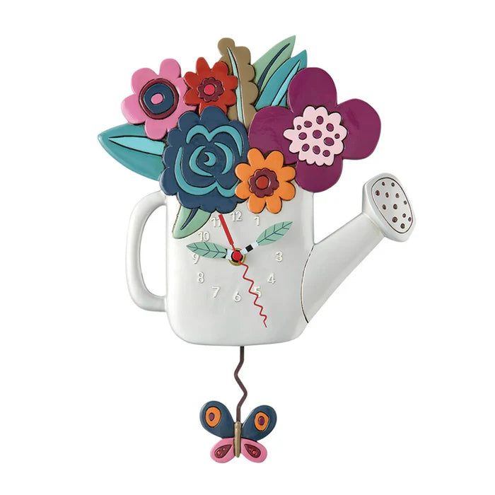 Enesco Time to Bloom Wall Clock