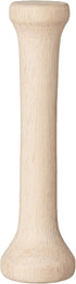 Fox Run Tart Tamper – 6" Natural Rubberwood Pastry Tool