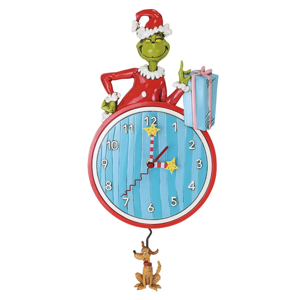 Allen Designs Grinch Wall Clock