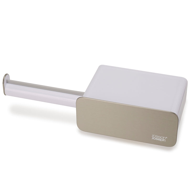 Joseph Joseph |  EasyStore™ Toilet Paper Roll Holder | Wall-Mounted