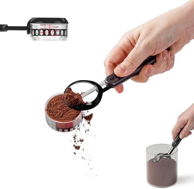 Dreamfarm Levoop – Adjustable Measuring Scoop RED