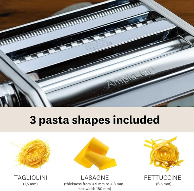 Marcato Ampia 180 Classic Pasta Machine - Available Online