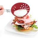 Ensemble de deux pochoirs à œufs en silicone Cuispro