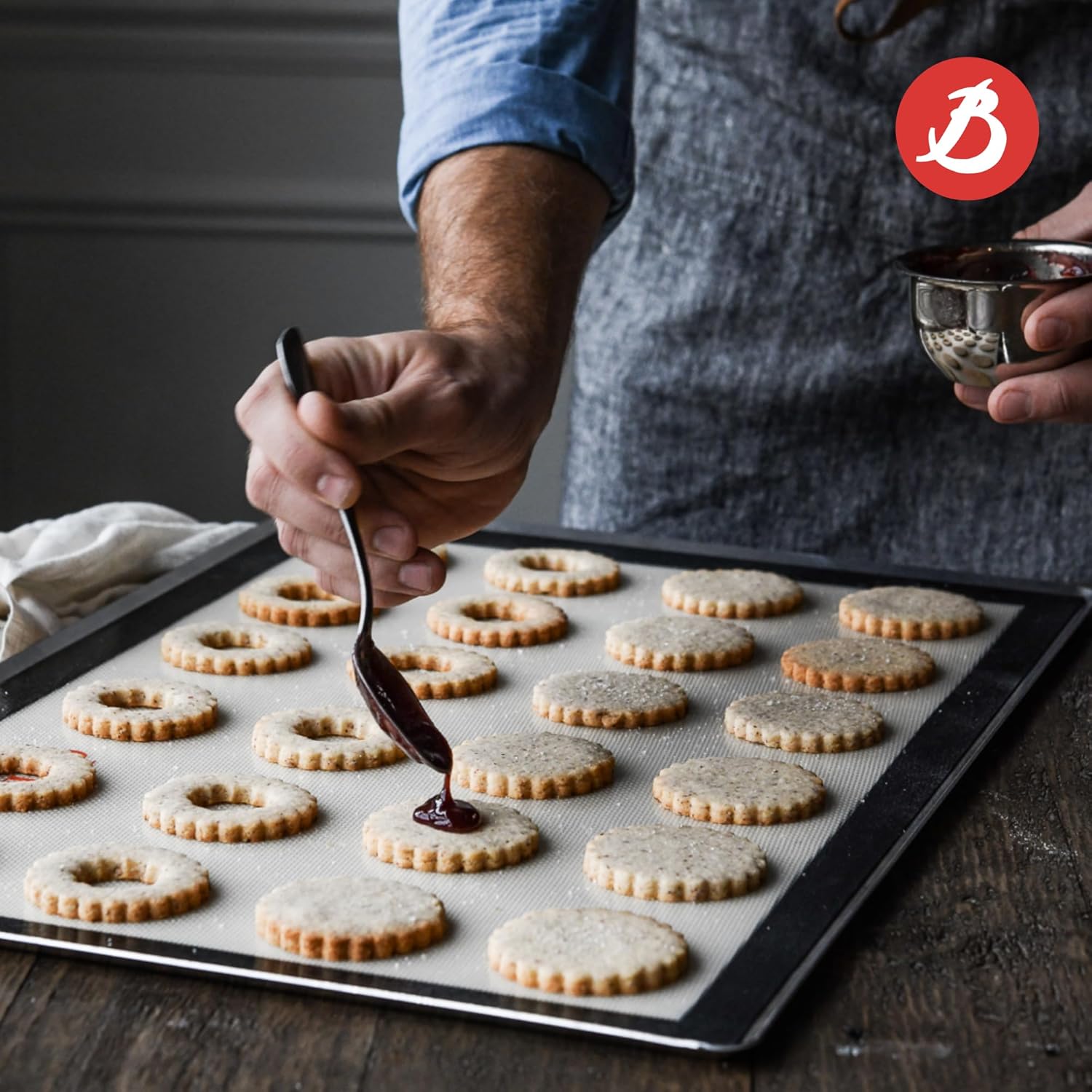 de Buyer Carbon Steel Rectangular Baking Sheet