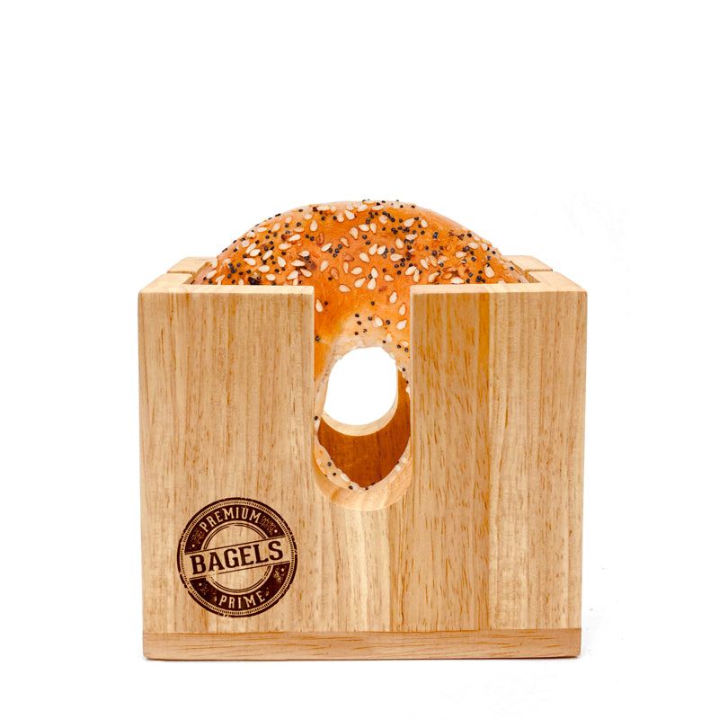 Danesco Wood Bagel Cutter