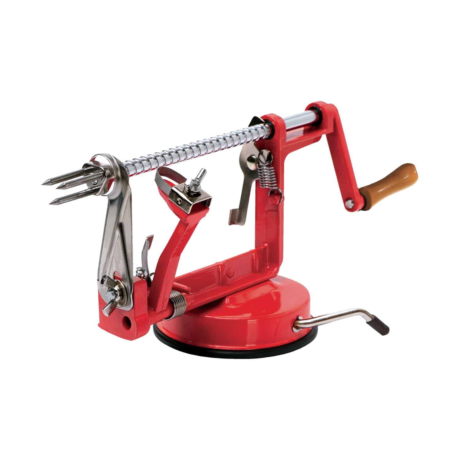 CAREY Suction Base Apple Peeler & Corer – Peels, Cores & Slices in Seconds