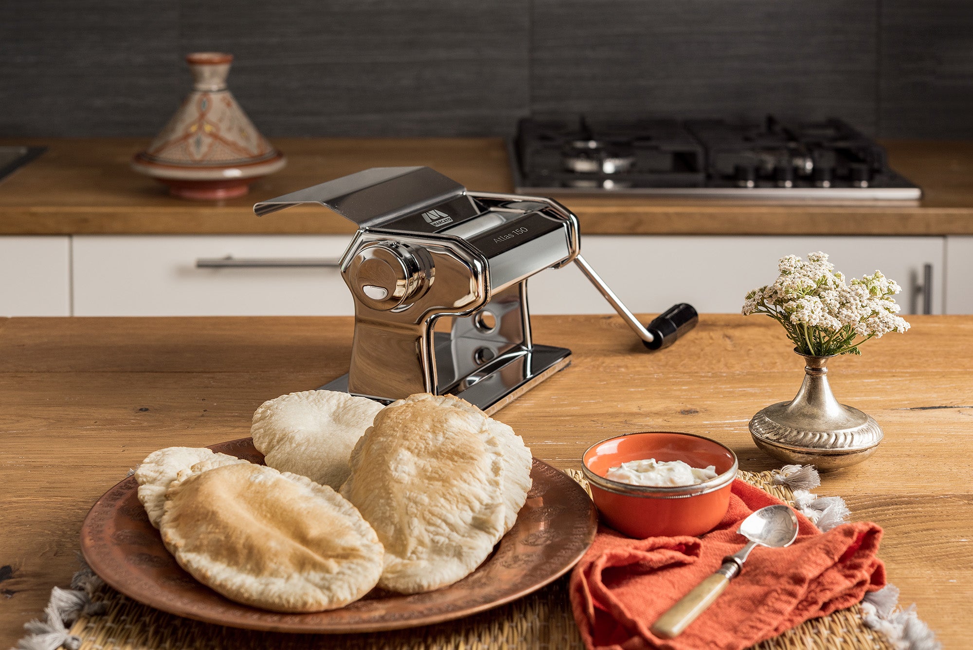 Marcato Atlas Slide 150 Pasta and Dough Machine