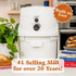 Nutrimill Classic Grain Food Mill 760200 - So Easy 12 Cups of Grain Gives you 20 Cups of FRESH Flour!