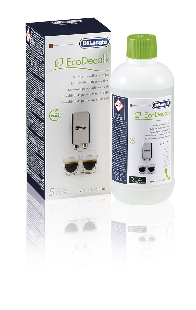 Détartrant Delonghi EcoDecalk pour machines à expresso et à café 500 ml DLSC500