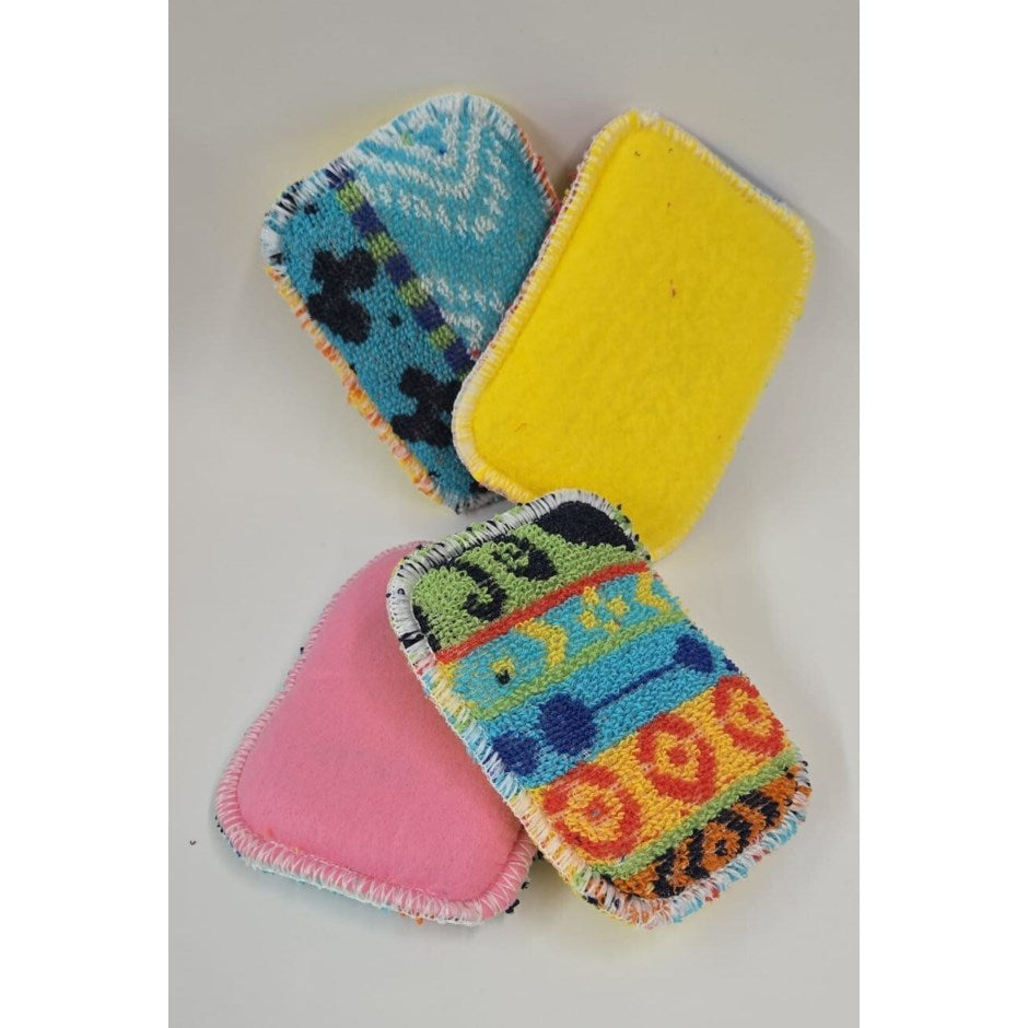 Mini Duo scrubEAZE Scrubbing Cloth – 3-in-1 Cleaning Pad for Kitchen, Bath & Outdoors