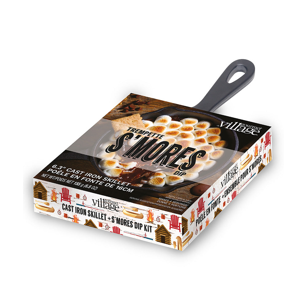 Gourmet du Village Poêle à trempette pour S’mores – Sensible à la chaleur