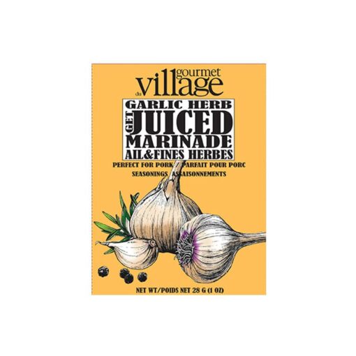 Gourmet Village Garlic Herb Marinade Yummy!