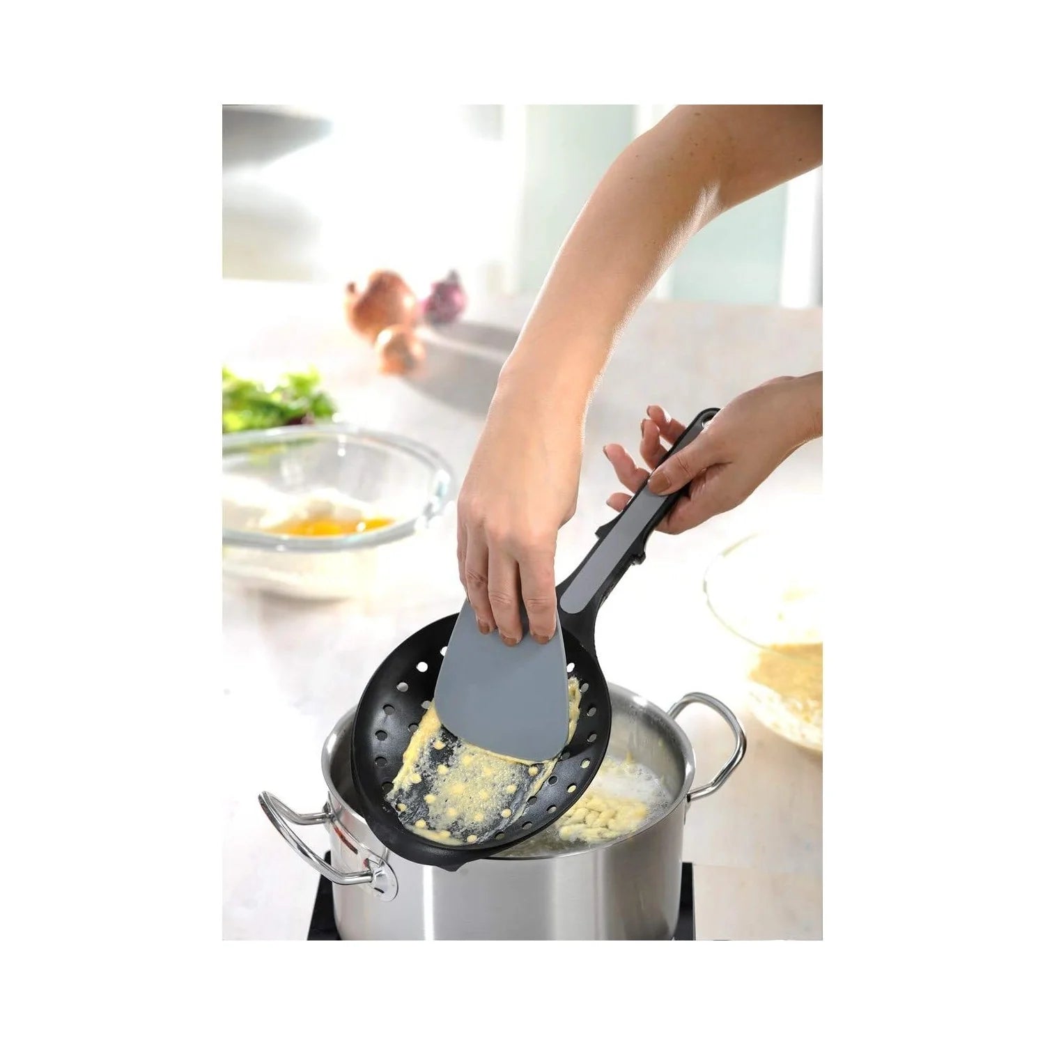 Gefu Spätzle Ladle with Batter Spatula