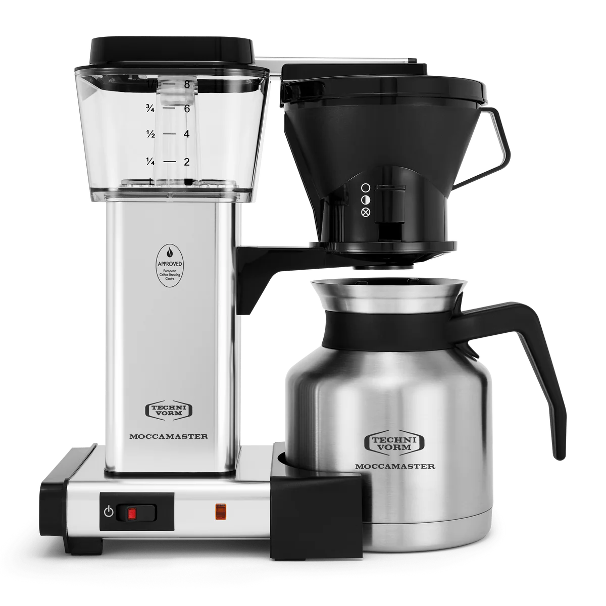 Moccamaster Technivorm Coffee Maker KBTS - Polished Silver 1L / 8 cups - 79212