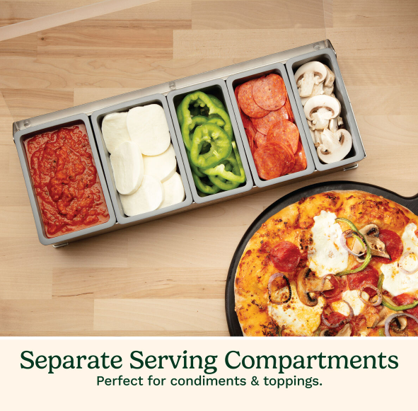 Cuisinart - Condiment & Topping Station