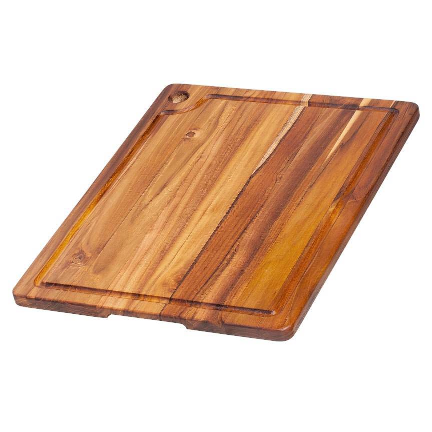 Teakhaus Cutting Board Retangular with Juice Groove 100% Sustainable Wood FSC