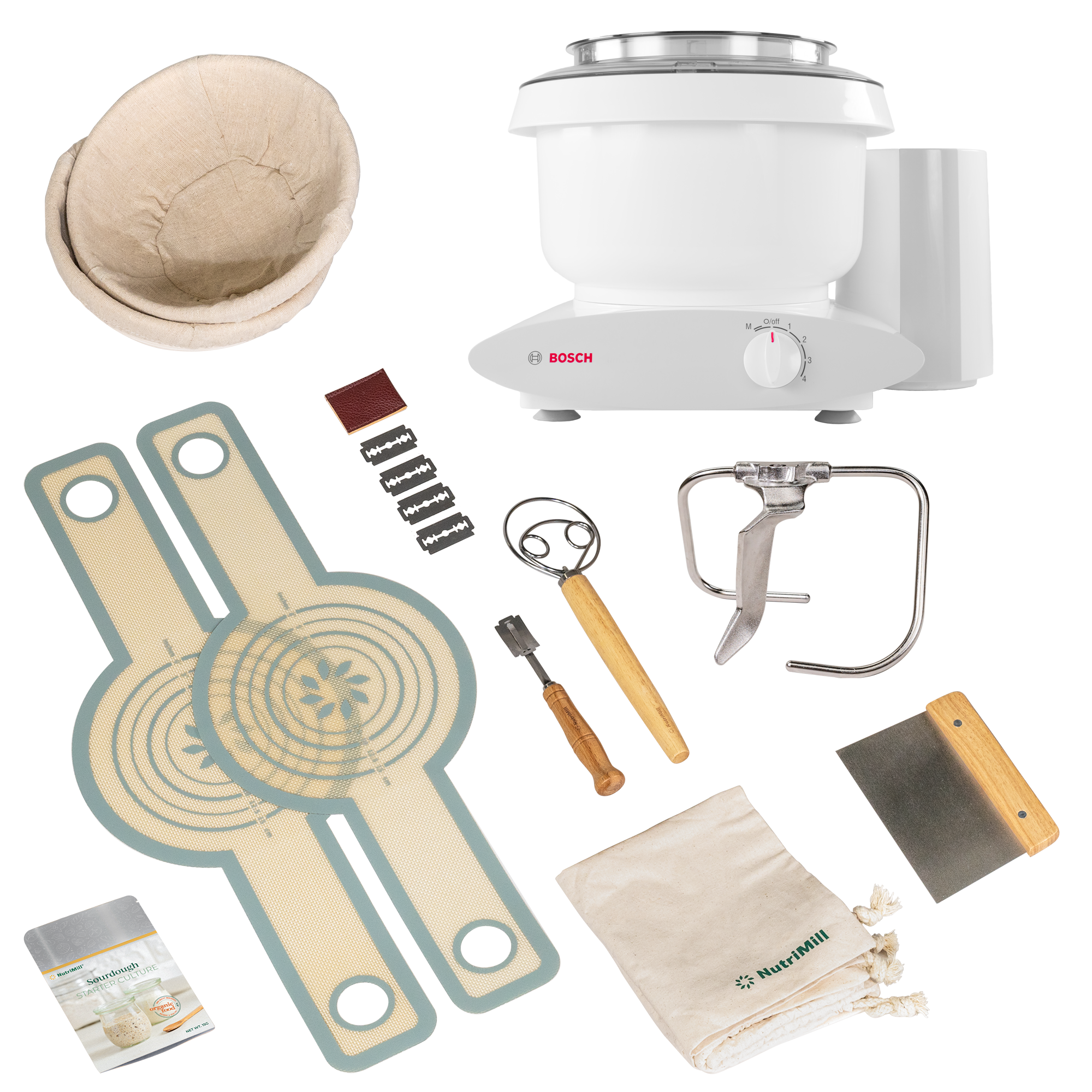 Bosch Universal Plus Mixer Bundles - Sourdough & Ultimate Baker's Package