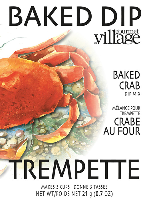 Gourmet du Village - Trempette de Crabe au Four