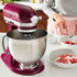 KitchenAid 5 Qt Artisan Stand Mixer in Beetroot Purple - Includes Premium Accessory Pack