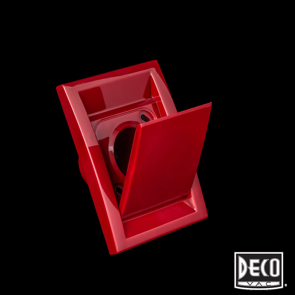 Prise d'aspiration murale pour aspirateur central Classic Deco Red Square