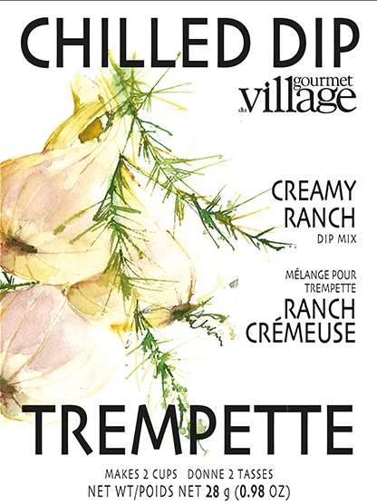 Gourmet du Village - Mélange à trempette crémeuse Ranch