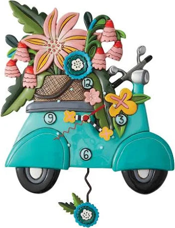 Allen Designs Scoot-In Through Life Wall Clock