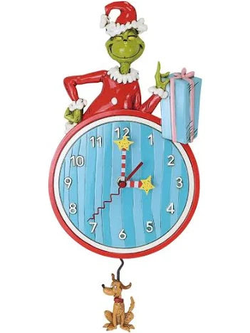 Allen Designs Grinch Wall Clock