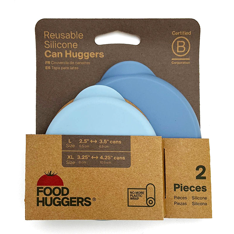 Couvercles en silicone pour canettes Food Huggers - Lot de 2 