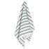 Danica Basketweave Elm Green Dishtowel