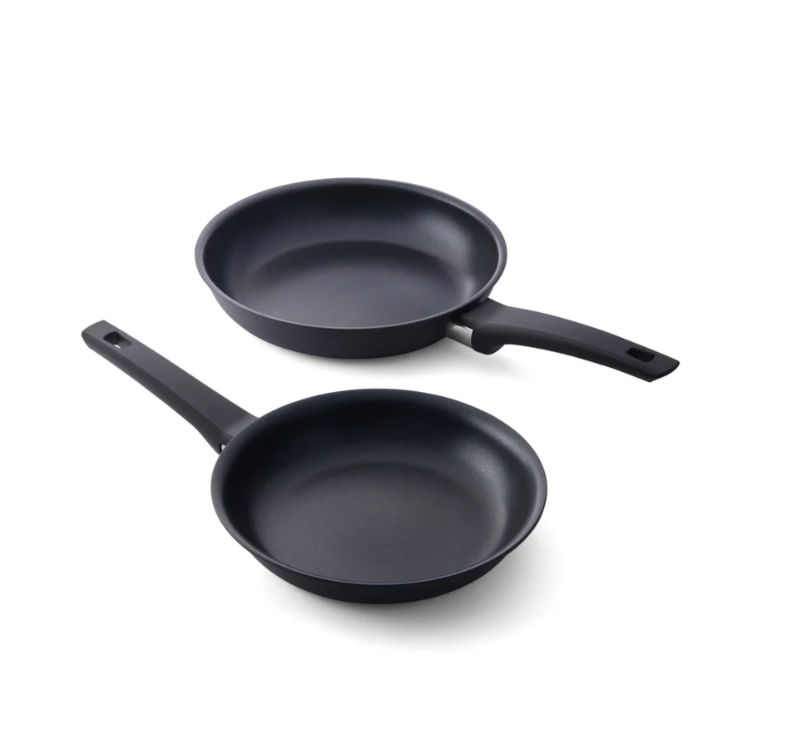 Cuisipro Soft-Touch Aluminum 8"/20.4cm & 9.5"/24.5cm Fry Pan Set