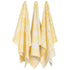 Now Designs by Danica Lemon Yellow Jumbo Dishtowels – Set of 3