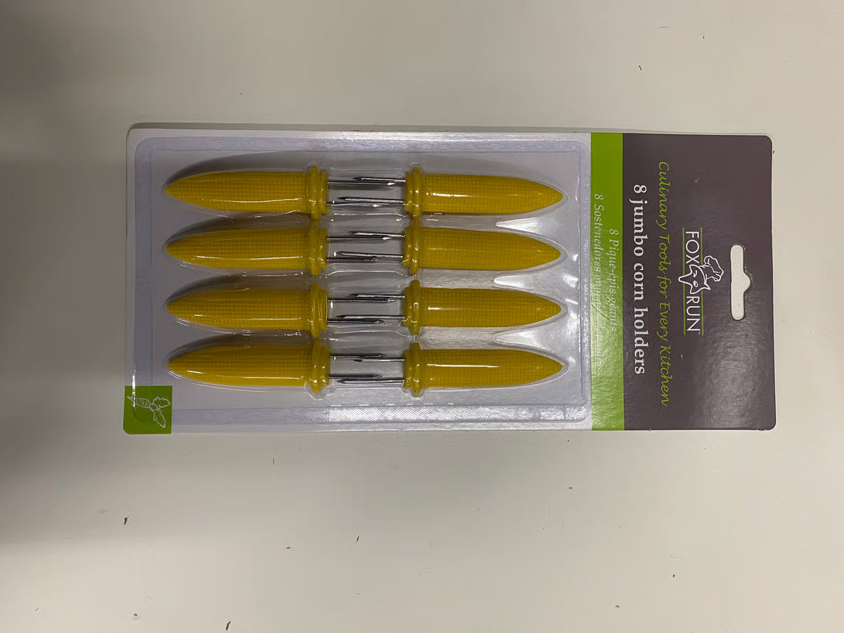 Fox Run- Jumbo Corn Holders, Set of 8