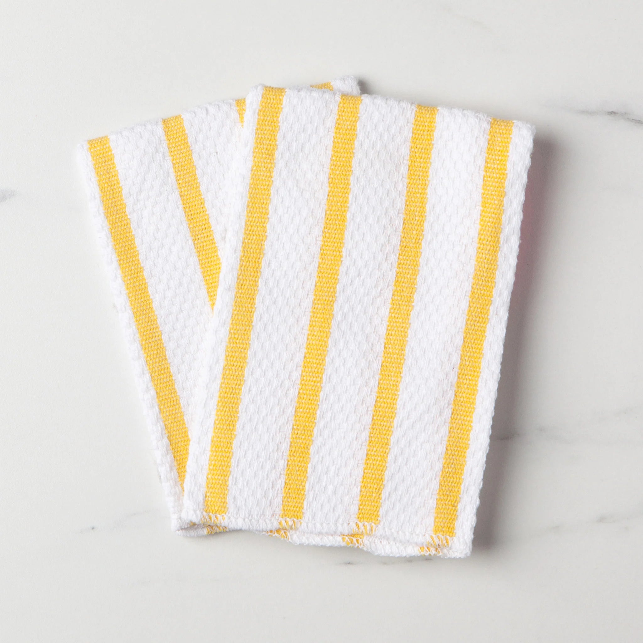 Chiffons de cuisine tressés citron jaune Now Designs by Danica – Lot de 2