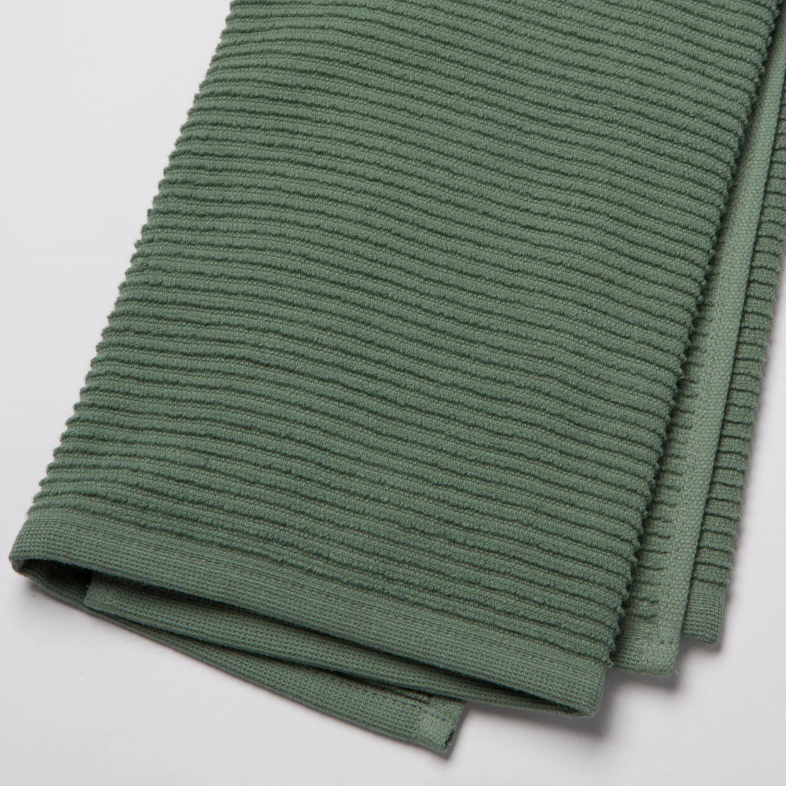 Danica Ripple Elm Green Dishtowel