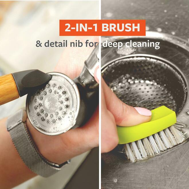 Full Circle Micro Manager Home & Kitchen Detail Cleaning Brush