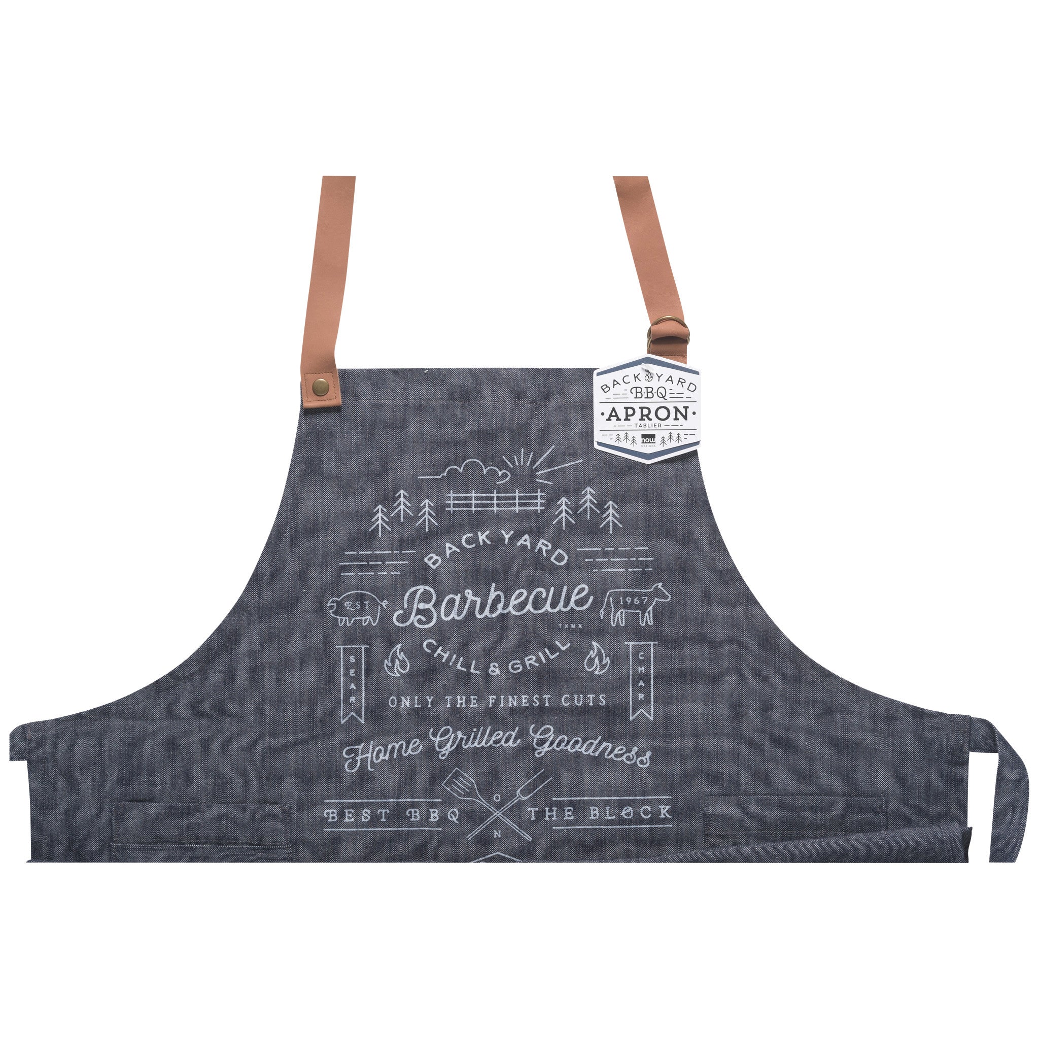 Tablier de barbecue Renew Backyard par Now Designs by Danica
