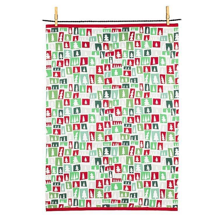 Modern Trees Kitchen Towel - Dishcloth - 20x28"