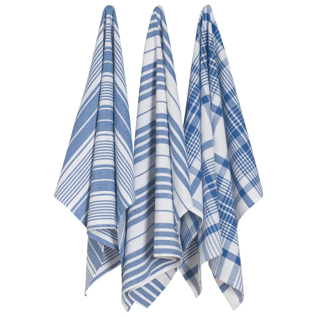 Danica Royal Blue Jumbo Dishtowels – Set of 3