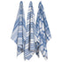 Danica Royal Blue Jumbo Dishtowels – Set of 3