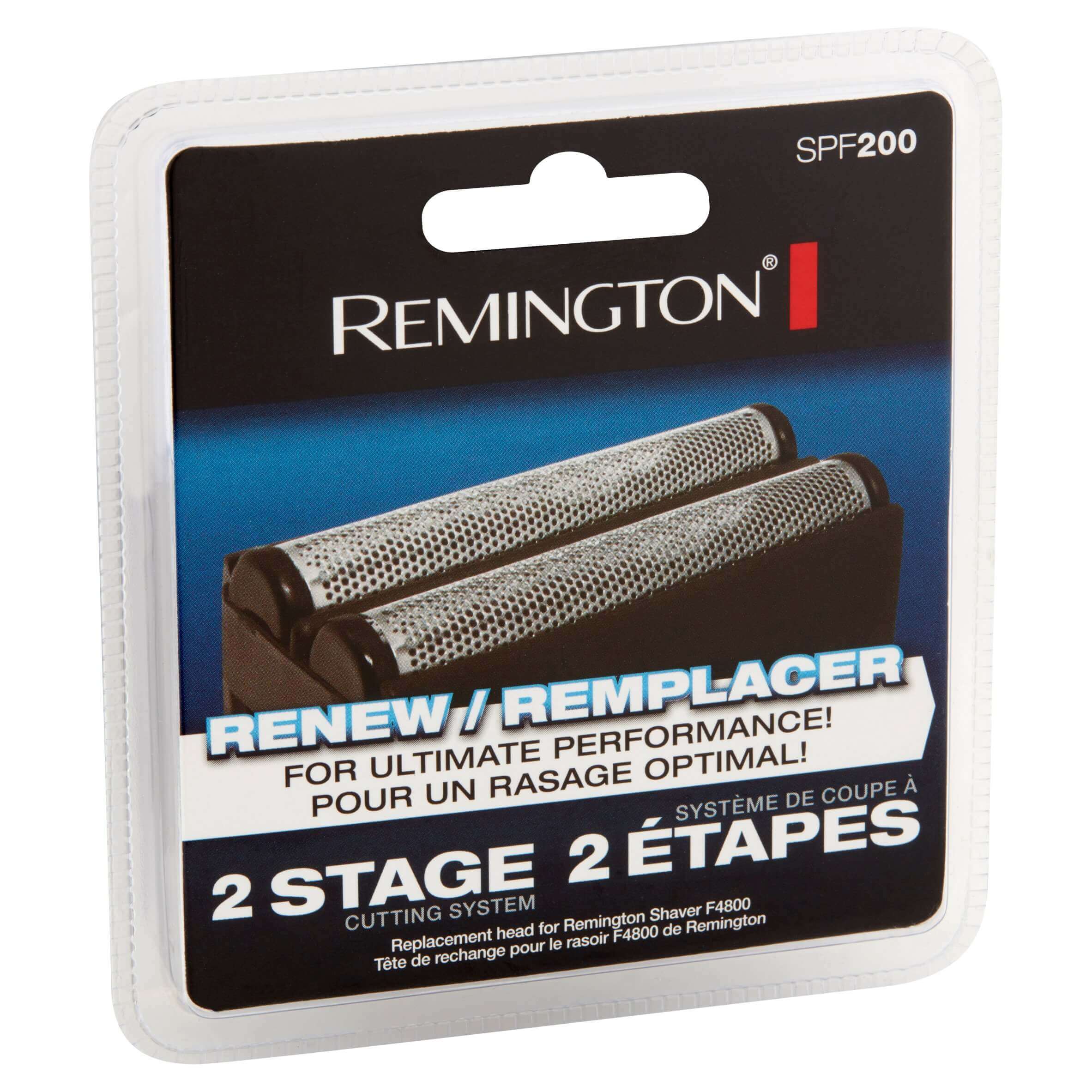 Pack combiné grille et coupe-rasoir Remington SPF200 Dual Foil-X