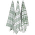 Danica Elm Green Jumbo Dishtowels – Set of 3
